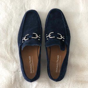 Donald Pliner Men's DACIO Navy Suede Loafer